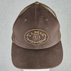 LL Bean Hat Cap Snap Back Mesh Trucker Patch Outdoor Gear Classic Mens - Picture 1 of 6