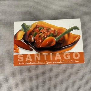 Clay Art Hand Painted Pepper Shaped Dip Bowl With Spoon - Picture 1 of 5