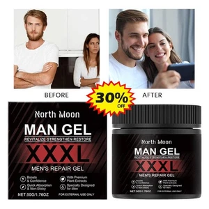 Männliches natürliches Vergrößerungsöl großes & dickes Wachstum schneller XXXL Verbesserung Creme HO T♈ - Bild 1 von 16