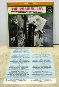 Charleston City All Stars The Roaring 20's Jukebox Compact 33 COVER ONLY - Imagen 1 de 6