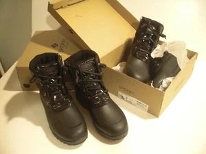 NEW TWO 2 Pair Women’s Size 6.5M Sperry Maritime Repel Black Snow Boots STS86687 - Picture 1 of 14
