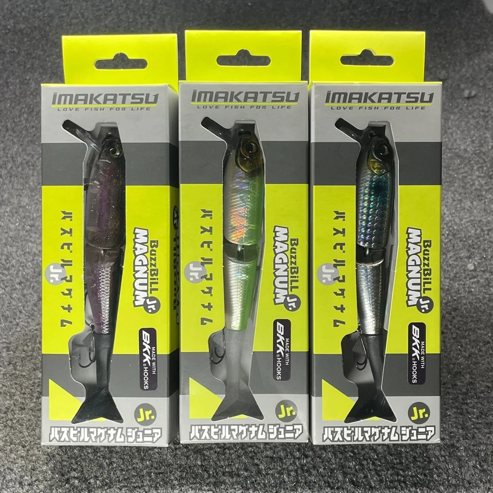 Señuelo Imakatsu Buzz Bill Magnum Jr. 130 mm Wake Bait 1/2 oz 5,1" - Elige el color Foto 1 de 1