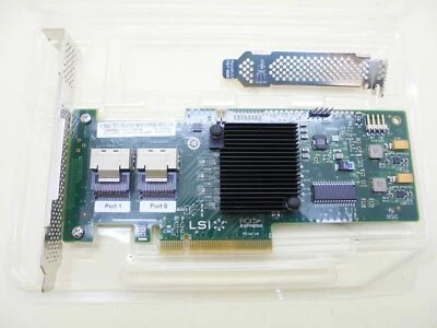 LSI IBM ServeRaid M1015 46M0861 9220-8i Controller for 9211-8i P20 IT Mode ZFS - Image 1 of 4