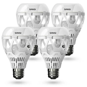 SANSI LED Light Bulb A21 3000LM 22W=200W Light Bulbs 5000K/3000K Energy Saving - Picture 1 of 16