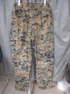USMC Woodland Marpat Combat, Utility Pants, SMALL REGULAR, 31.5 waist - Picture 1 of 7