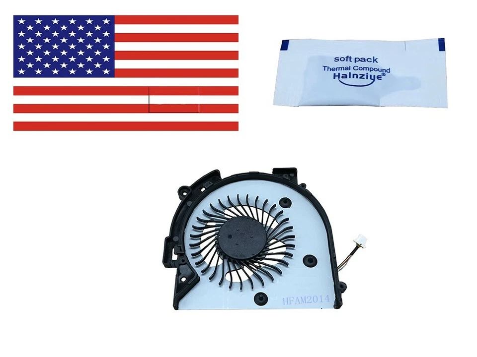 CPU Fan for HP Envy X360 15-aq Series Laptop 856277-001