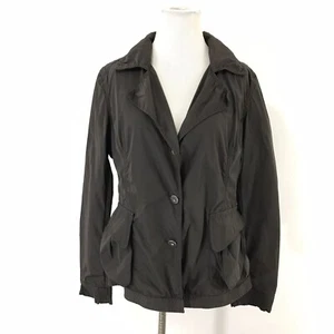 Sundance Women's Nylon Jacket L Brown Pockets - Picture 1 of 7