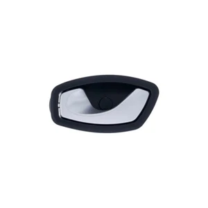 Maniglia interna nera con leva argento sx per Renault Koleos I 2008-7/2016 - Foto 1 di 1