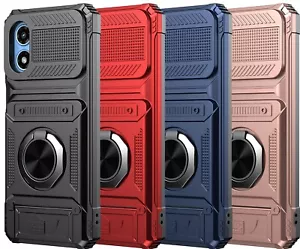 Für Moto G 5G Play 2024 Handy Hülle Heacy Duty Stoßfest Robust Ring Ständer Cover - Bild 1 von 13
