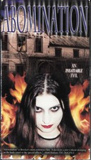 ABOMINATION (VHS)* RARE OOP HORROR with extras!