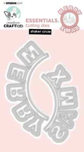 Creative Craftlab Cutting Dies Essential Xmas Shaker CD4.5 - Picture 1 of 2