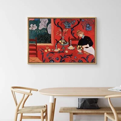 Impresión en lienzo vintage de arte de pared con marco floral y frutal Wall26 para mujer Foto 1 de 4