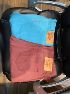 Jeans uomo Levis colore denim 34x32cranberry,blu cielo - Foto 1 di 1