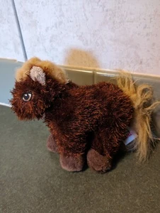 Ganz Lil Kinz Plush Horse Toy Stuffed Animal Brown HS103 - Picture 1 of 7