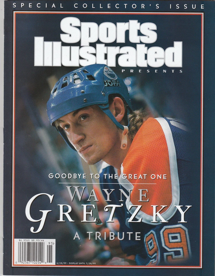 Wayne Gretzky Edmonton Oilers 1999 Sports Illustrated No Label  - Image 1 of 1