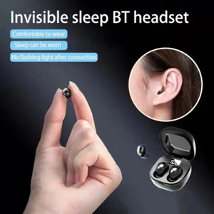 Invisible Sleep Earbuds Bluetooth Headset TWS Wireless Earphone For All Phone - Photo 1 sur 23