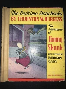 1941 The Adventures of Jimmy Skunk Vintage book by Thornton W. Burgess - Picture 1 of 15