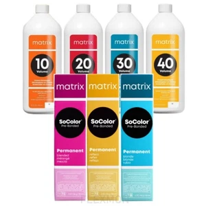 Matrix Socolor Permanent Hair Color 3oz or Creme Developer 3oz (Choose Yours) - Picture 1 of 20