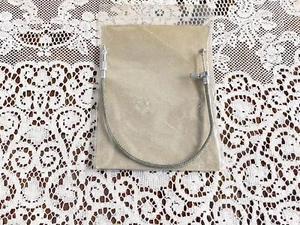 Albinar Sgancio cavo otturatore in acciaio intrecciato 10" con serratura, modello 102 - Foto 1 di 5