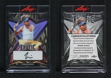 2022 Leaf Exotic Base Auto Snakeskin /10 Naomi Osaka #EA-NO1 Auto