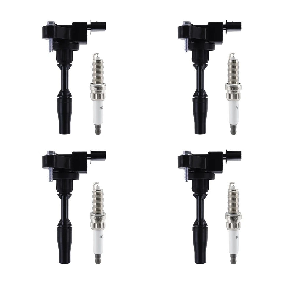 UF680 4X Ignition Coils 4X Iridium Spark Plugs For 2014-2019 Chevrolet Impala Foto 1 de 4