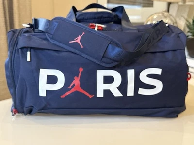 Bolso de Lona Nike Jordan Paris Saint-Germain PSG (62.5L) Azul Marino Medianoche Foto 1 de 4