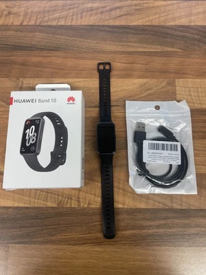 HUAWEI Band 10 Smartwatch Aluminum Alloy Case - Black - Image 1 of 3