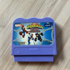 VTECH VSMILE SPIDER-MAN & FRIENDS SECRET MISSIONS GAME CARTRIDGE - Picture 1 of 2
