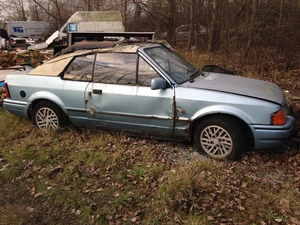 1989 ford escort cabriolet ltd - Picture 1 of 8