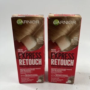 2x NEW Garnier Express Retouch Root Concealer for Dark Blonde Hair 10 ml - Picture 1 of 2