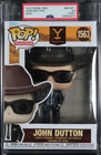 John Dutton "Yellowstone" Television 1563 Funko Pop! PSA 8.5 NM-MINT+