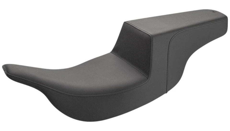 Saddlemen Step Up 2-Up Seat Negro Pinza Gel Saddlehyde Harley Touring 97-07 Foto 1 de 1