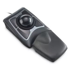 Kensington Expert Trackball Mouse (K64325), Black Silver, 5"W x 5-3/4"D x 2-1... - Picture 1 of 6