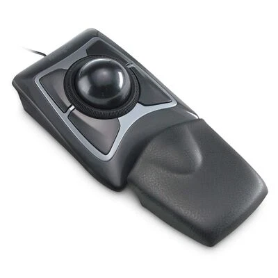 Kensington Expert Trackball Mouse (K64325), Black Silver, 5"W x 5-3/4"D x 2-1... - Image 1 of 4