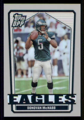 2007 Topps Chrome Silver Refractors #1 Donovan McNabb /125 - Image 1 of 2
