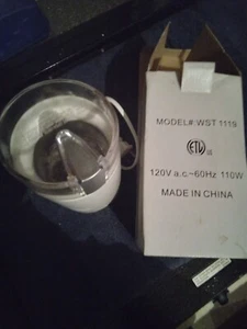 Westinghouse electric coffee grinder, white Model # wst1119 - Picture 1 of 3
