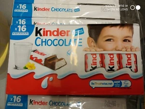Ferror Kinder Milchschokolade 9 x16 Milchpackungen BBE 21-02-2025 - Bild 1 von 23
