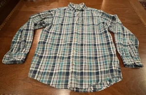 Red Head Markenhemd Herren mittelblau/grau Flanellkragen Button Down - Bild 1 von 6