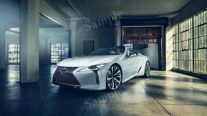 Lexus LC Convertible Concept 2019 alta resolución decoración de pared estampado póster fotográfico - Imagen 1 de 1