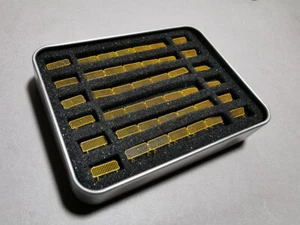 1/200 Scale Airport Ground Service Isolation Barrier Metal Guardrail Model Toy - Picture 1 of 1
