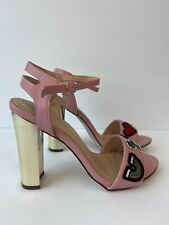 Pink & Gold / Women High Heels Sandals/ Us size 6.5