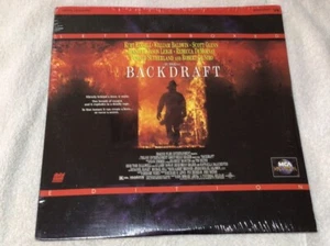 "Backdraft"  Laserdisc  - Kurt Russell New Sealed - Picture 1 of 4