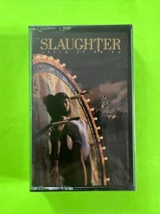 Slaughter Stick it To Ya Cassette Tape Sealed New Club Edition - Picture 1 of 4