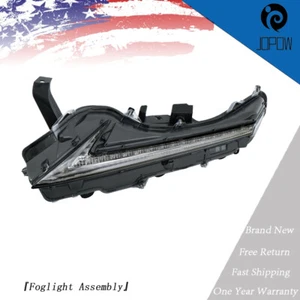 Black For 2015-2021 Lexus NX200t/300/300h Day Running Light Fog Light Left Side - Picture 1 of 14