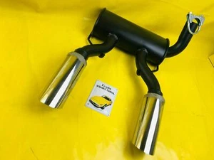 NUEVO olla de escape Opel GT 1,1 + 1,9 litros olla de escape cromada - Imagen 1 de 5
