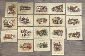 VECCHIE LOCANDE TESTAMENTI ORIGINALI 1939 CARTA SIGARETTE SET PARZIALE DI 18 - Foto 1 di 7
