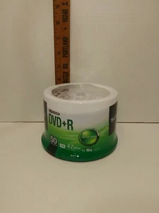 Sony 50DPR47SP 16x DVD+R 4.7GB Recordable DVD Media 50 Pack Spindle Sealed - Picture 1 of 8