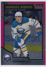 2020-21 O-Pee-Chee Platinum Matte Pink #197 Dylan Cozens RC - Buffalo Sabres