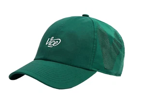 Vice Golf Curved Dad Men's Golf Hat NEW Adjustable Snapback Green - Picture 1 of 4