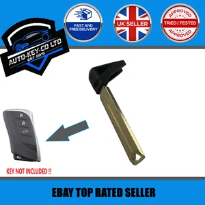 NEW REPLACEMENT TOY40 KEY BLADE FOR LEXUS REMOTE SMART KEY FOB NX UX ES LBX RX + - Picture 1 of 5